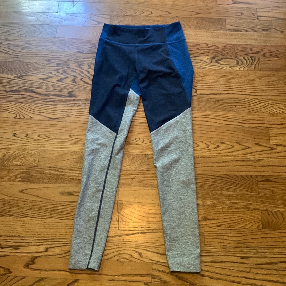 EUC Outdoor Voices Tri-Color Leggings